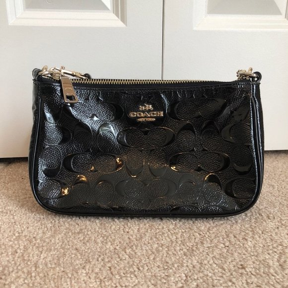 Coach Handbags - Coach Debossed Crossbody Bag